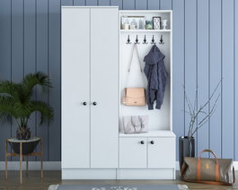 Hanah Home M11 - 1567 Recibidor Blanco